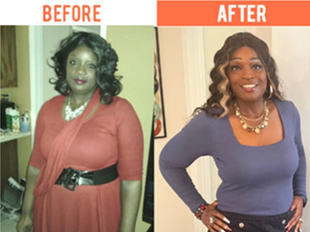 before and after yolanda weight loss