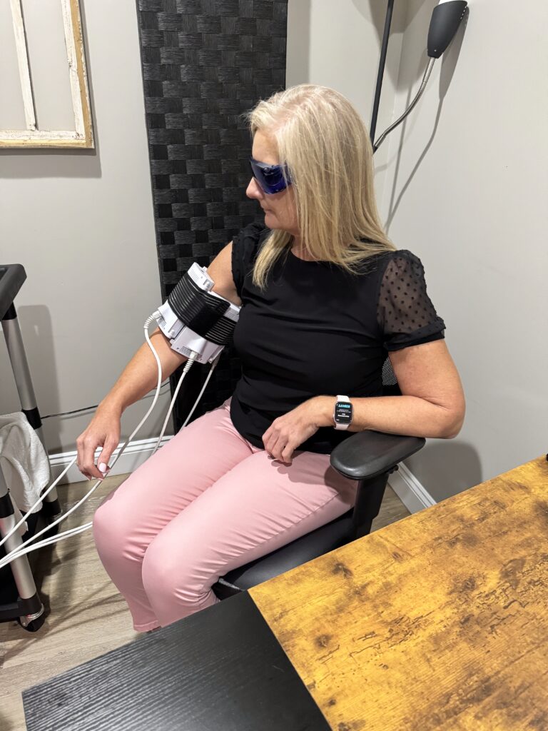 Invisa RED arm lipo laser treatment